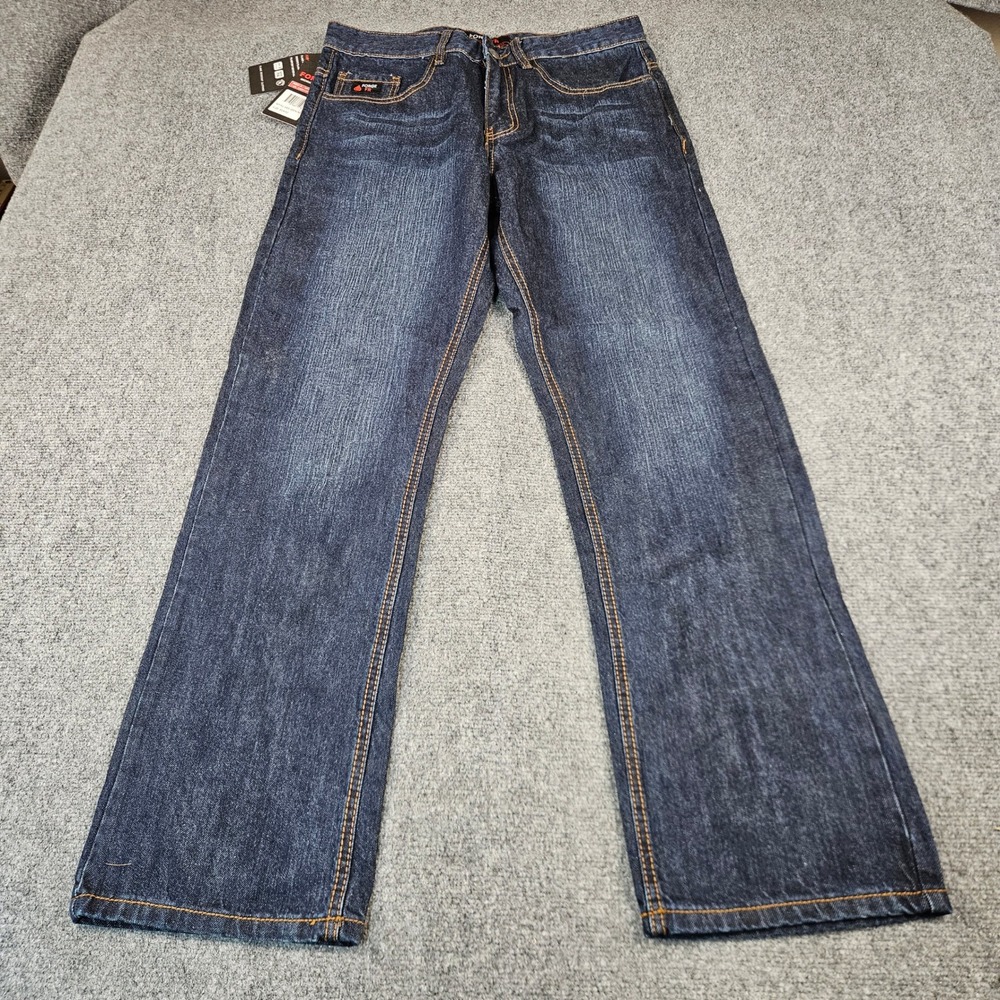 Forge FR Mens Flame Resistant Workwear Jeans Dark Wash HRC 2 NFPA 2112 32x32 NEW